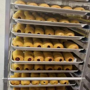 Bake fresh kolache