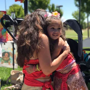 Her dreams came true!