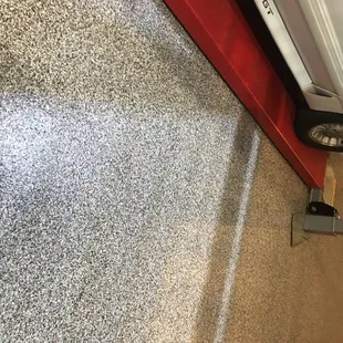 Amazing Garage Floors system in a garage condo south of Overland Park, KS