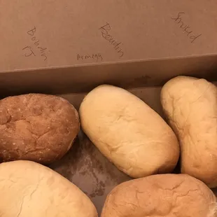 So good! Stuffed bread with jalapeños, bacon and cream cheese, Boudin, smoked sausage, egg, beef and cheese - so filling!!!