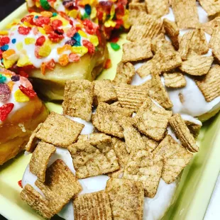 dough desserts, donuts, food