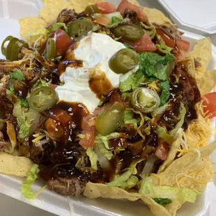 BBQ Nachos