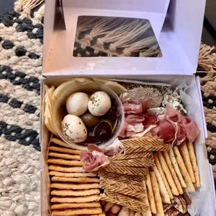 Savory Snack Box
Serves 1-2 Adults