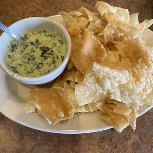 Artichoke spinach dip