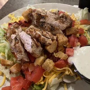 Crispy Chicken Salad