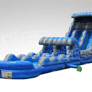 Laguna Waves Water Slide-27&apos; Feet Tall and 60&apos; Long