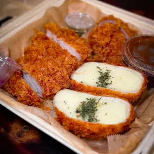 Cheese Katsu Large Deluxe Set - highly recommend