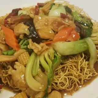 Hong Kong Style Pan Fried Noodle