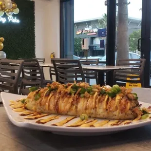 sushi and sashimi, food