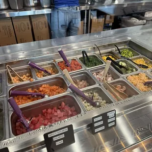 salads, interior