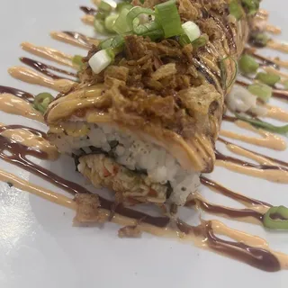 Baked Salmon Roll