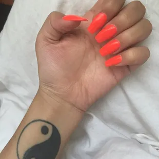 Jenny did an awesome job on my nails and was super friendly. Definitely recommend going to her!