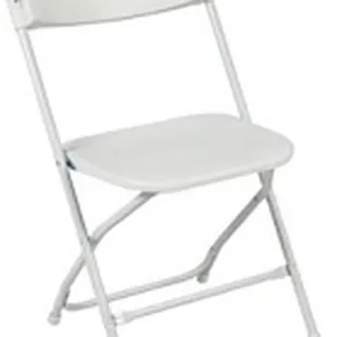White Samsonite Folding Chairs-Brand New