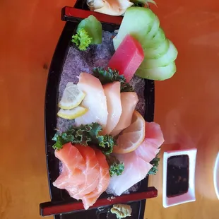 Sashimi appetizer