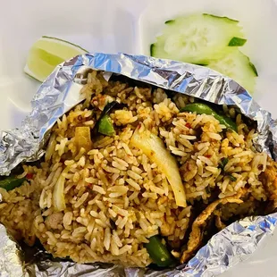 F41. Basil Fried Rice