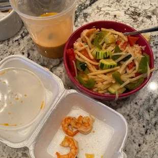 When you pay $15 for 3 pieces of shrimp