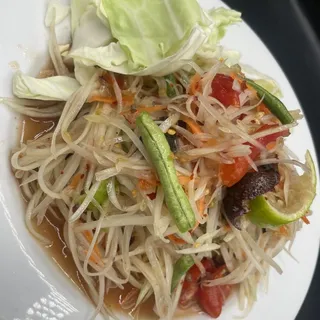 S.2. Salted Crab Papaya Salad