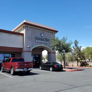 Front of restaurant
