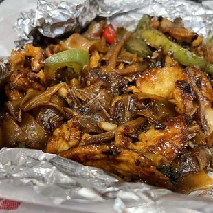 Pad Kae Mao (Chicken) Level 7 $12.95