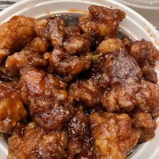General Tso chicken good!