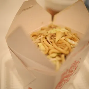 a box of noodles