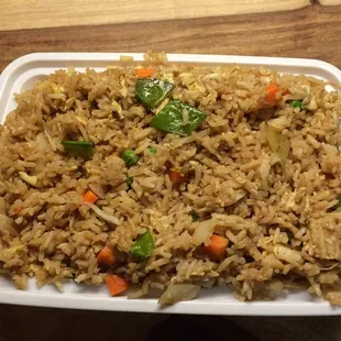 Vegetarian fried rice