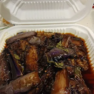 D4 Szechuan Eggplant