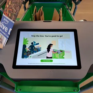 Smart shopping carts