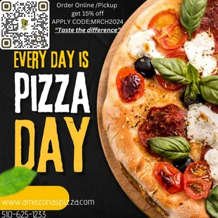 Order online and get 15% off your pickup order with code MRCH2024! Don&apos;t miss out on this tasty deal. Taste the difference