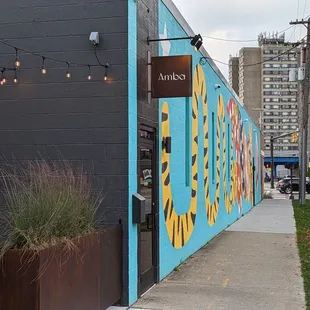 Amba entrance outside