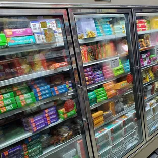 a refrigerated refrigerator