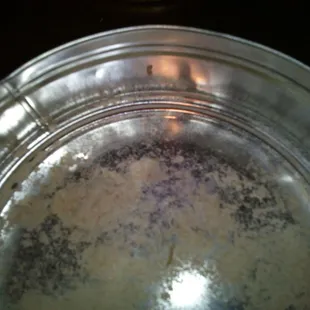 see insects inside the flour.