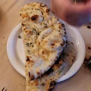 Garlic naan