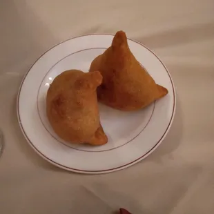 Huge samosas
