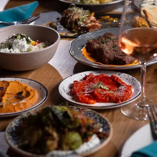 Amazing spreads and sides for you to dine without limits