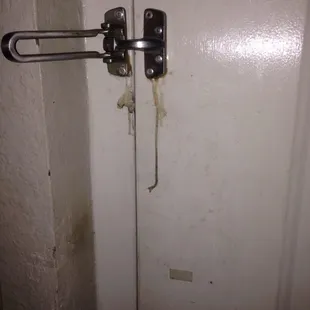 What the heck is this on the door??!?!?