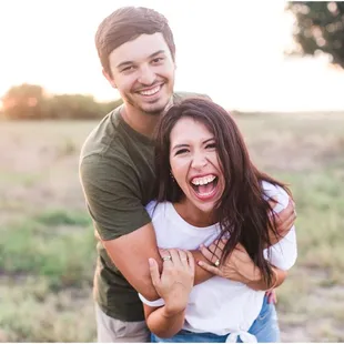 Summer Engagement in Hondo, TX
