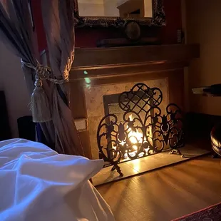 Beautiful fireplace!