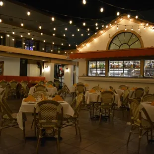 the interior of a restaurant