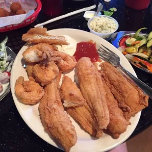 Fried Flounder