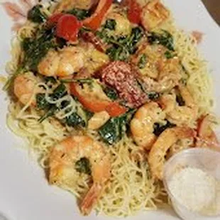 Shrimp pesto