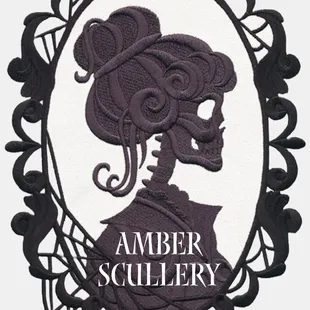 a silhouette of a woman with a hairdo