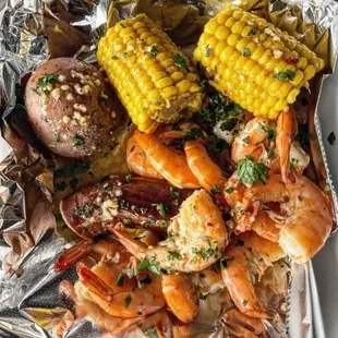 Cajun Shrimp boil