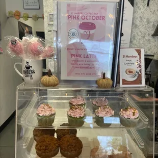 Brest Cancer Awareness Month Coffee &amp; Pastries