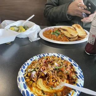 Pav bhaji, dhokla, samosa chaat