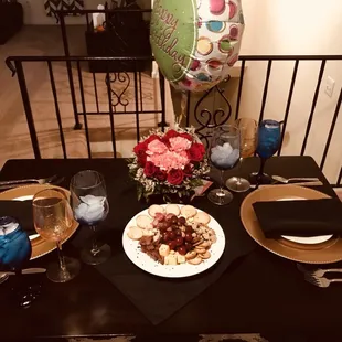 Happy anniversary dinner