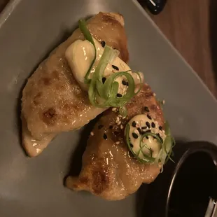 Beef gyoza