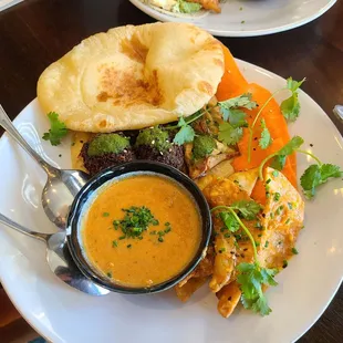 Indian snack board