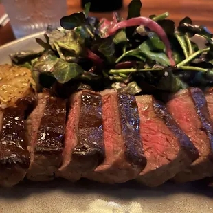 The New York Strip was amazing