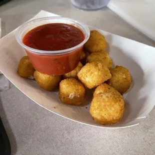 Fried cheese